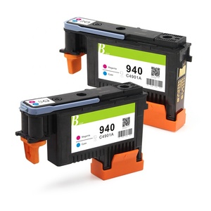 Vineontec Lot De 2 Têtes D'Impression Hp940 C4900A C4901A Compatibles