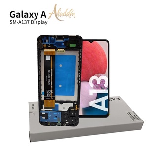 Nuevo Paquete de Servicio de montaje original A137 LCD para Samsung para Galaxy A13 1 año de garantía en piezas reparadas carcasa de Marco LCD - Product Image 5