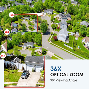 8MP 50x Zoom 4G LTE CCTV <span class=keywords><strong>Cam</strong></span>éra Sans Fil Extérieure PTZ Réseau <span class=keywords><strong>Cam</strong></span>éra <span class=keywords><strong>de</strong></span> Sécurité Avec Vision Nocturne Pleine Couleur Audio Bidirectionnel - Product Image 5