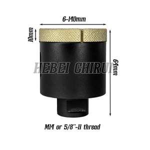 Chirui Vacío Soldado Arix Porcelana Diamante Núcleo Broca Mármol Agujero Sierra Diamante <span class=keywords><strong>Coronas</strong></span> <span class=keywords><strong>Para</strong></span> <span class=keywords><strong>Azulejos</strong></span> de Cerámica - Product Image 4