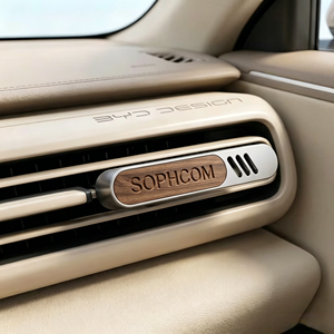 Wholesale Custom Logo Metal Aluminium Alloy Air Freshener for Autos Long Lasting Car <strong>Vent</strong> <strong>Clip</strong> <strong>Diffusers</strong> Aromatherapy - Product Image 4