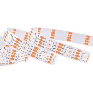 Interner IC Individuell adressierbares Doppels ignal 30 60 74 96 144 Pixel Schwarz Weiß Platine Wasserdicht 5V Sk9822 RGBled Strip Lights - Product Image 6