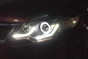 Faros Delanteros Upsztec para KIA Forte 2009-2013, Luces Diurnas DRL, Bombilla LED Bi Xenón <span class=keywords><strong>Hella</strong></span>, Luces <span class=keywords><strong>Antiniebla</strong></span>, Accesorio para Automóvil, Lámpara Delantera - Product Image 6