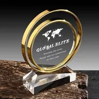Gobelet fantaisie en cristal personnalisé, Microphone gravé clair, en verre irrégulier, pour les cartes professionnelles, pièces