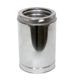 Chimenea de acero inoxidable para quemar madera, chimenea de doble pared de 5, 6, 7 y 8 pulgadas - Product Image 6