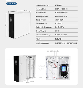 Desdrer-purificador de agua <span class=keywords><strong>heron</strong></span>, fácil de reemplazar e instalar, filtros de agua alemán, purificador de agua potable - Product Image 2