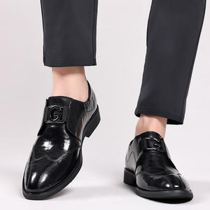 Chaussures Oxford formelles pour hommes britanniques, en cuir imperméable, pour les déplacements professionnels, nouveauté 2025 - Product Image 3