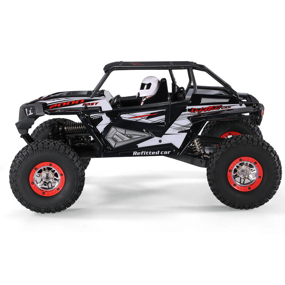 Wltoys 10428-B2 RC Car - 2.4G 4WD Rock Crawler RTR Toys