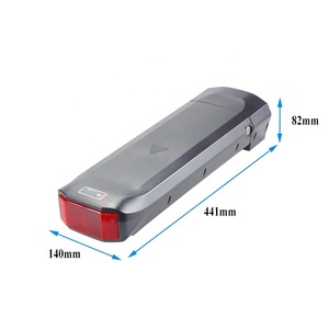 Batterie de porte-bagages arrière APE <span class=keywords><strong>RYDER</strong></span> A10 36V 48V 10.4Ah 12Ah 13Ah 14Ah 15Ah 17.5Ah pour vélos utilitaires Samebike JG20 ANCHEER Swan - Product Image 3