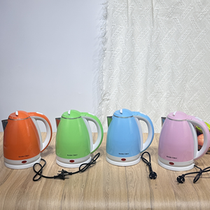Bouilloire électrique en acier inoxydable 2L à prix réduit, arrêt automatique, base rotative à 360°, 1500W, pour café, thé, lait, eau chaude rapide - Product Image 6
