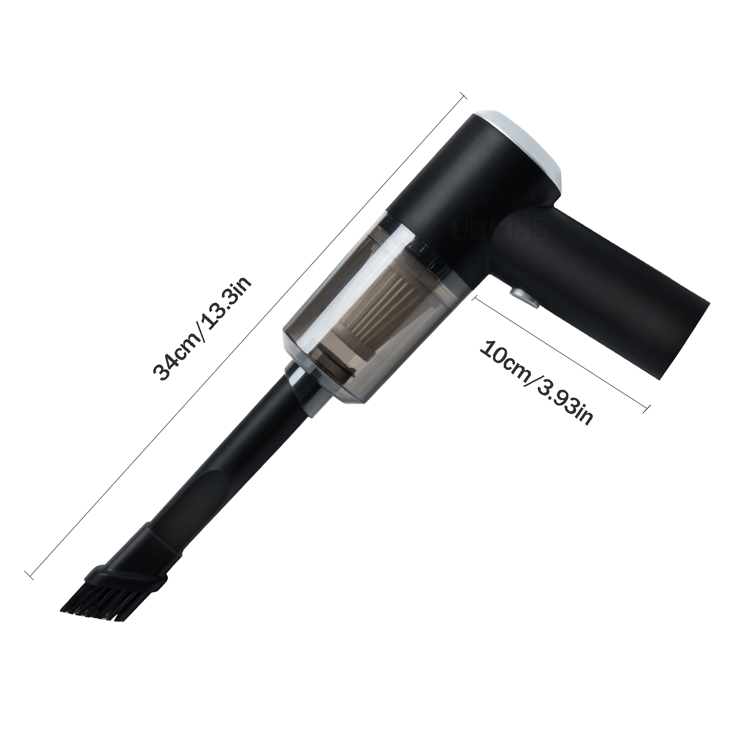 Ручной автомобильный пылесос, черный автомобильный пылесос 8500 па, портативный пылесос для автомобиля