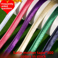 Ruban en satin chinois classique de 1 cm, nouveau style, pour la confection de sangles mère-enfant, la bordure de housse de couette textile de maison, la garniture de cheongsam et le ourlet de pantalon