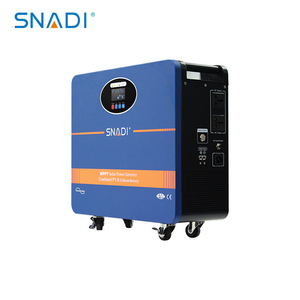 สถานีพลังงานแสงอาทิตย์แบบพกพา Snadi พร้อมแบตเตอรี่ LiFePO4 อินเวอร์เตอร์ MPPT จ่ายไฟแบบ Pure Sine Wave สำหรับใช้ในบ้าน - Product Image 2