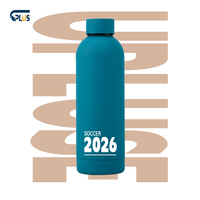 Bouteille d'eau de sport personnalisée avec logo personnalisé 500 ml, bouteille à boire, thermos sous vide, gourde de sport, bouteilles souvenirs