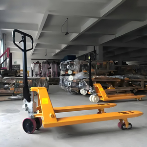 नया फुल पैलेट ट्रक स्टेकर 2 टी फोल्डेबल पैलेट जैक मैनुअल हाइड्रोलिक डॉक लेवेलर लोड रैंप लिफ्ट टेबल - Product Image 4