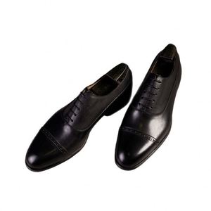Zapatos Brogue Italianos Hechos a Mano para Hombre, con Cordones, Estilo Británico Formal de Negocios, con Punta, de Cuero Genuino, Antideslizantes y Ligeros para Boda - Product Image 5