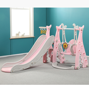 Trượt Nhựa Nhỏ Trẻ Em Trong Nhà Trẻ Em Trượt Swing Set - Product Image 1