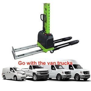 500kg עומס קיבולת טעינה עצמית stacker מזלג מעלית - Product Image 4