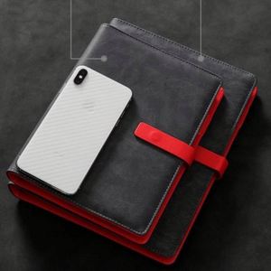 Carnet de notes en cuir PU à spirale, format B5/A5, de luxe, pour bureau, avec boucle magnétique, de haute qualité, vente en gros 2026 - Product Image 1