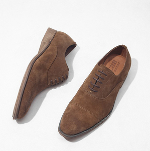 Fábrica de Zapatos China, Diseño Personalizado, Zapatos de Cuero 100% Hechos a Mano, Estilo Italiano, Zapatos de Gamuza para Hombre, Zapatos Casuales de Cuero para Hombre - Product Image 3