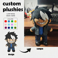 Peluche personnalisée en coton PP pour anniversaire, mini-poupée, T-shirt DREAM, accessoires Stich, Merchandising culturel unisexe tendance, Blue Archive