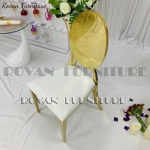 Chaises <span class=keywords><strong>de</strong></span> mariage et d'événements en acier inoxydable au design moderne, chaise du <span class=keywords><strong>diable</strong></span> dorée, <span class=keywords><strong>prix</strong></span> <span class=keywords><strong>de</strong></span> gros en <span class=keywords><strong>vente</strong></span> chaude - Product Image 3