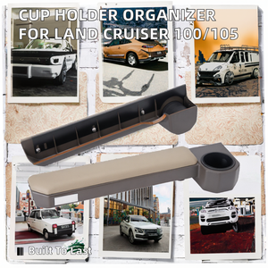 Organizador de Portavasos para Apoyabrazos de Puerta Hoechur LC100 LC105, Plástico, para Land Cruiser Serie 100/105 FJ100, Kit Interior - Product Image 2