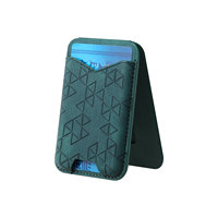Étui portefeuille pliable en cuir PU tendance pour iPhone 16 Pro avec fentes pour cartes, compatible iPhone 15/14/13, sans fermeture, pour cartes de visite