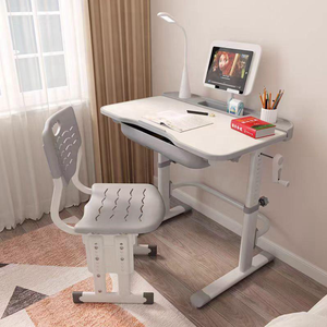 Muebles para Dormitorio de <span class=keywords><strong>Estudiantes</strong></span> al Mejor <span class=keywords><strong>Precio</strong></span>, Conjunto de Silla y Escritorio Ergonómico para Escuela Secundaria, Hogar, Oficina, Sala de Estar y Aula Infantil - Product Image 2