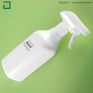 OEM/ODM, белая бутылка, 300 мл, ПЭТ-пластиковая пустая бутылка для гель-лака с печатным логотипом, спиртовой спрей