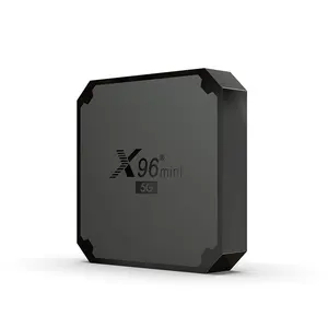 QUNSHI TECH High Performance OEM TV BOX Amlogic S905W4 X96 Mini Set Top Box 4k HD Android TV Box X96mini 5G