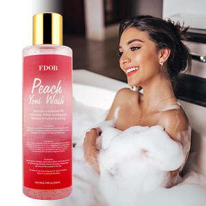 Lavage féminin équilibrant le <span class=keywords><strong>pH</strong></span> à base de plantes avec soin de confort neutralisant les odeurs de lavande au géranium 200ml caractéristique de sécurité Golden Pump - Product Image 3