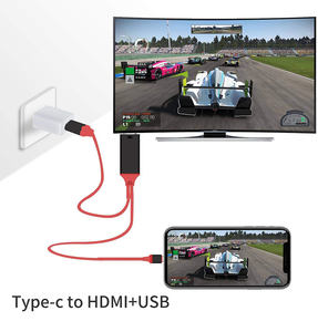 USB C to HD <strong>Cable</strong> 1080P HD <strong>TV</strong> <strong>Cable</strong> Adapter <strong>for</strong> Macbook <strong>Samsung</strong> Galaxy S10 S20 Huawei Xiaomi Type C to HDTV <strong>Cable</strong> - Product Image 3