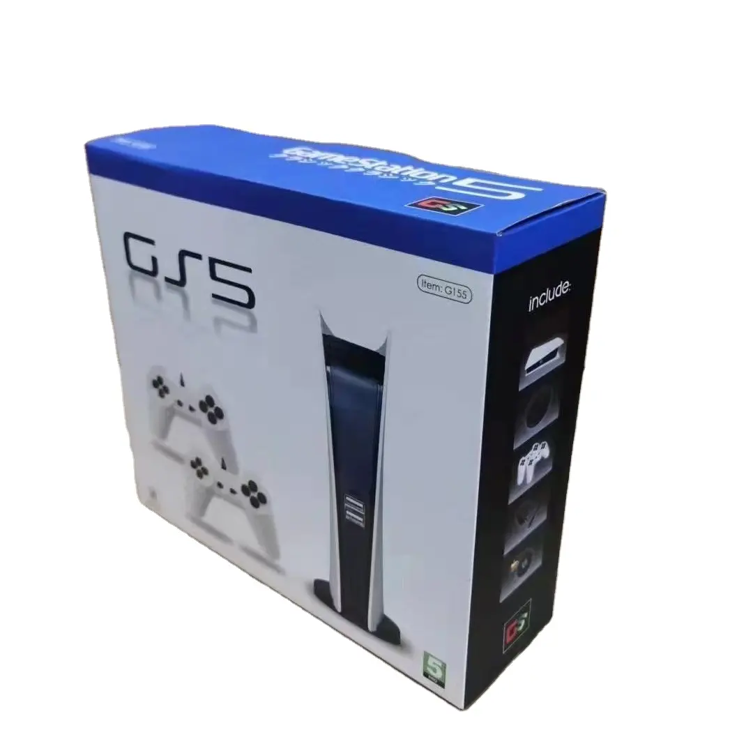 เครื่องเล่นวิดีโอแบบมีสาย USB 5เกม,เครื่องเล่นวิดีโอแบบมีสายพร้อม200เกมคลาสสิก8บิต GS5 TV Consola