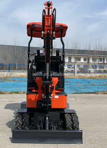 <span class=keywords><strong>Mini</strong></span>-excavatrice pas chère de 1,2 tonne, 4 roues, excavatrice à roues, petite excavatrice de jardin, excavatrice à roues de 1,2 tonne - Product Image 6