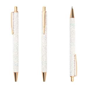 Expédition rapide, stylos pour filles, pierres scintillantes, stylos à bille en métal, stylos personnalisés, cadeaux de luxe nacrés - Product Image 2