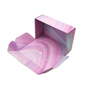 بسعر المصنع هوديز بطباعة قوس قزح صناديق تعبئة فساتين حمالات صدر نسائية ورق تغليف مع بطاقات شحن - Product Image 3