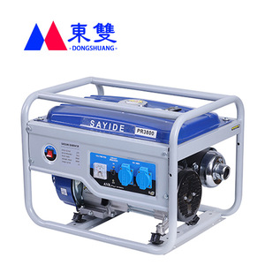 Sayide Gasoline <b>Generator</b> PR2023 3.8KW Single Phase 220V AVR Air-Cooled Engine Durable with Fuel Gauge 50/60Hz for Household Use - Product Image 1