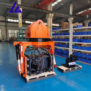 ค้อนไวโบรแบบหมุนปรับได้สำหรับเสาเข็มในแนวนอนมีมุมเอียง90องศาสำหรับกองเหล็กแผ่นในวิศวกรรมท่าเรือทางทะเล - Product Image 2