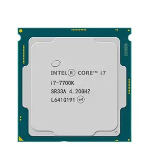 核心i7-7700K Kaby Lake四核处理器4.2GHz 8.0GT/s 8MB 91W LGA 1151桌面CPU