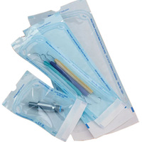 Sachets de stérilisation dentaire, pour tatouage et ongles, auto-scellants, en rouleau plat, pour autoclave, certifiés ISO 13485, en matériau Tyvek