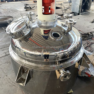 سعر خزان خلط كيميائي صناعي من الفولاذ المقاوم للصدأ بسعة 50 لتر، 100 لتر، 500 لتر، 1000 لتر، 5000 لتر، 10000 لتر مع غلاف حراري ومحرك تقليب - Product Image 5