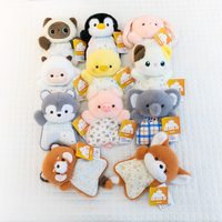 Peluche chat pouf - Petite poupée de confort à presser, adorable et douce, en tissu, pour soulager le stress, commandes en gros