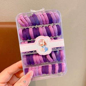 60 cái/hộp ban nhạc cao su bé dễ thương tóc vòng tròn đàn hồi tốt Tóc Dây - Product Image 5