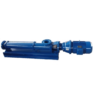 Bomba de tornillo profesional RoNice para transferencia de lodos, adecuada para centrífugas de máquinas de corte, como Seepex Mono ZL, de conexión directa y fácil instalación. - Product Image 5