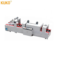 Machine d'emballage automatique à manchon thermorétractable PLC pour vêtements, aliments, boissons, produits chimiques, câbles, fils, soudage, film PE