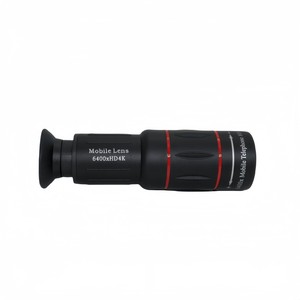 Mini monoculaire 18x25 avec trépied, optique universelle, lentille de télescope en verre pour téléphone portable - Product Image 1