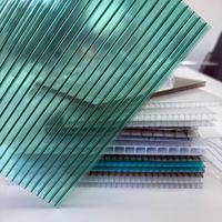 Plaques de toiture isolantes en polycarbonate vierge 100% transparentes, haute brillance, résistantes aux intempéries et aux chocs, PC