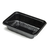 HYX-1813 H4 Fabrieksgroothandel Hoge Kwaliteit Ecologisch Verantwoord Wegwerp PET Rechthoekige Fruitbak Plastic Verpakking voor Sushi Salade