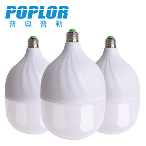 หลอดไฟ LED ป๊อปลอร์ 10-60W E27 ฐานพลาสติก ความสว่างสูง AC 85-265V - Product Image 2